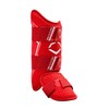 EvoShield Pro-SRZ 2.0 Batter's Leg Guard - Scarlet, Right Hand