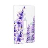 Lavender Light Switch Cover Decorative Single Toggle Wall Plate Outlet