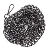 8pcs Curb Chain 8 Side Milled Straight Buckle 1.2meter DIY