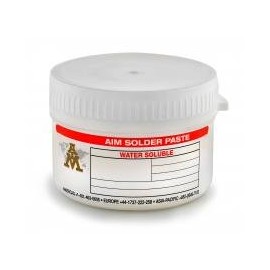 AIM Water Soluble 488 Solder Paste SN63/PB37 325+500, Type 3, 89.5%