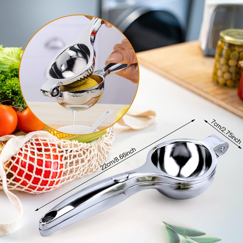 JOPHEK Lemon Squeezer Hand Press, Manual Citrus Juicer, Heavy Juicer
