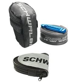 Cicli Bonin Unisex Adult Schwalbe Tubecarrying Mtb Tubes Bags - Black, One Size
