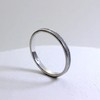 Frosted Sterling Silver Full Eternity Ring Size M (I -