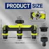 ChiuLau 3 Way Garden Hose Splitter, 3/4" Outdoor Faucet Splitter