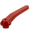 cyclingcolors maniglia valvola rubinetto leva sfera rosso alluminio 1/4" -