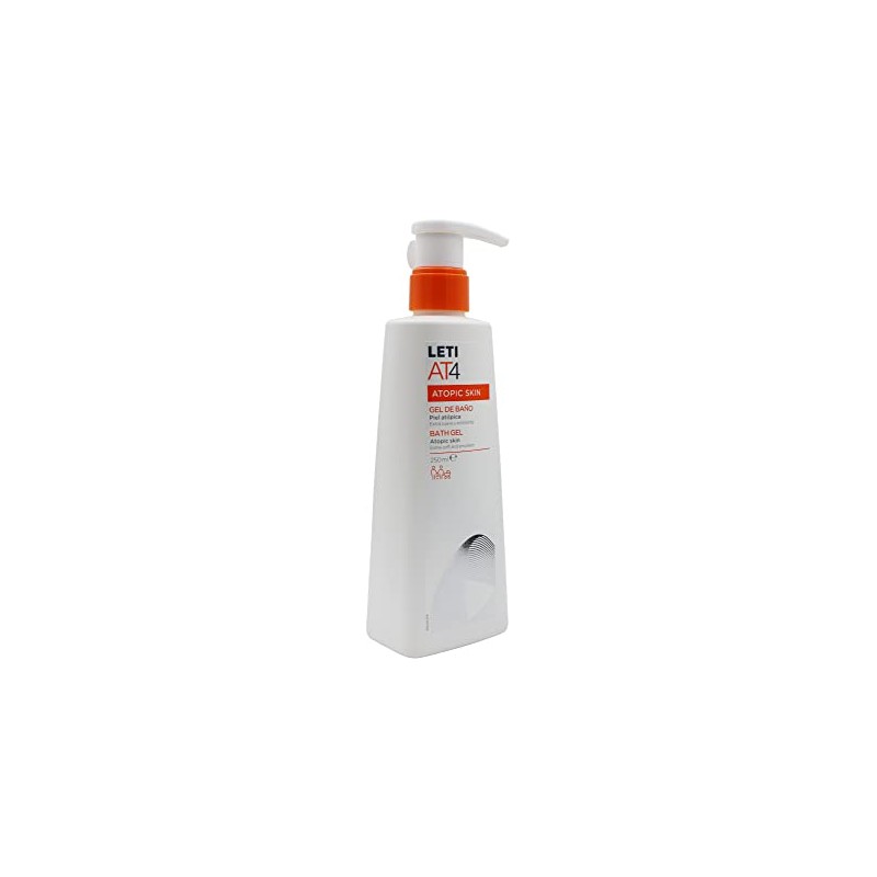 Leti At4 gel de baño c/250 ml