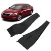 1Pair Front Cowl Extension Trim Cover Black Left Right Windshield