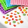4 Pack Gummy Molds, Silicone Candy Molds Gummy Bear Mold