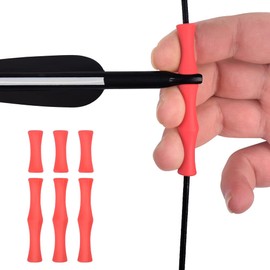 NIKA ARCHERY Pack of 3 Archery Bow String Finger Protectors Bow String Finger Protection Saver Finger Protector for Hunting for Youth Adults Beginners Shooting Recurve Bow Protection Tool