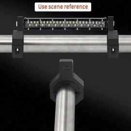 Horizontal Bar Clamp Mounting Kit 1.37" 1.5" 2" 2Pcs led Lights bar Bull Bar Roof Racks Roll Cages fit for Crash Bar Guard ATV UTV Motorcycle