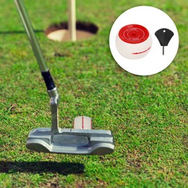 Putting Training Ball, Putter Wheel Ball Plastic Acero Inoxidable con Llave Hexagonal para Calentar