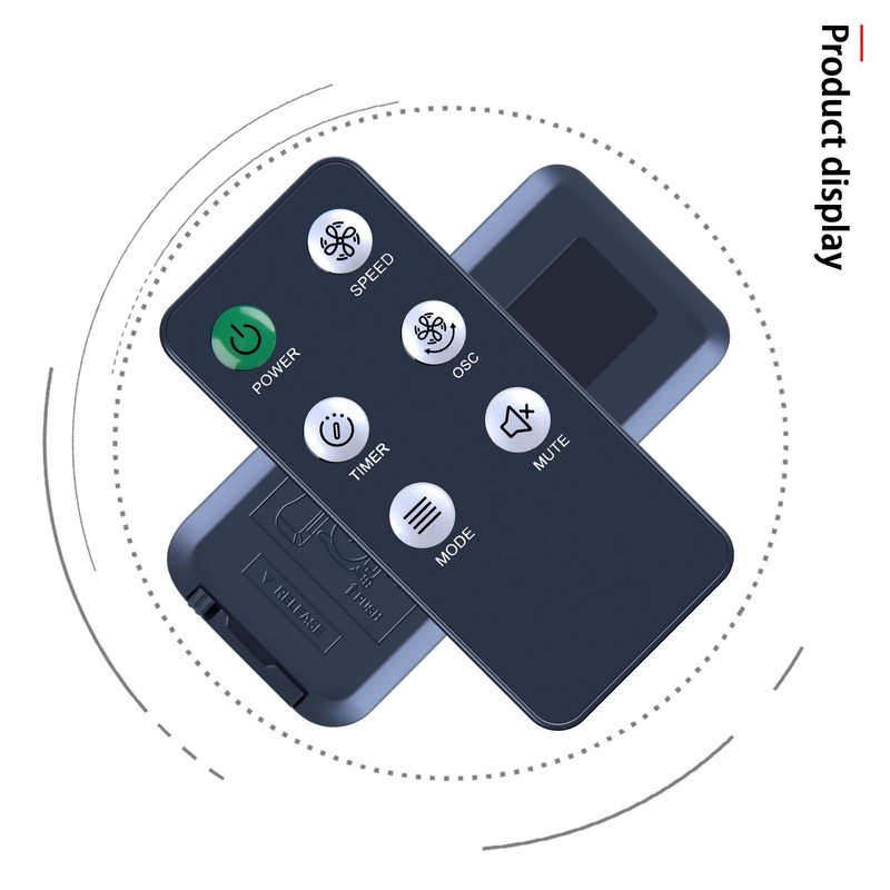 ZWP Replacement Remote Control for Holmes 16" Stand Fan 32510140,