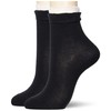 Gunze SABRINA Women's Washi Thread Socks, Ruched Opening, Set of