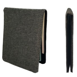 CardGear RFID Blocking Full Size Bifold Wallet with 8 Slots, 1 Key Pocket, Cash Divider, and Large ID window, Come with ECO-friendly Gift Box (Canvas, Brown)