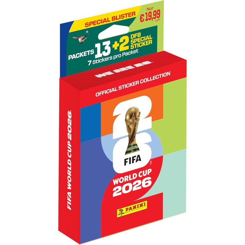Panini FIFA World Cup 2026™ Pegatinas (paquete múltiple)