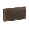 Waiter wallet cabdriver cabby purse Vintage-Style LEAS, Genuine leather, brown
