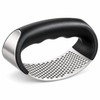 Stainless Steel Garlic Press for Food Prep – Manual Rocker