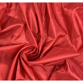 wowfabric4less123 RED Taffeta Fabrics 54” Width Sold By The Yard