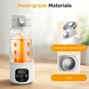 Portable Bottle Warmer for Travel,Dual Heating Modes for Breast Milk