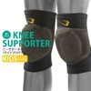 BODYMAKER KD015 Knee Supporters, Side Protection, 1 Pair Black, M,