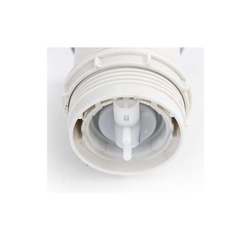 Wirquin Macdee SYG610CP Kara 72mm Pneumatic Chrome Dual Flush Push