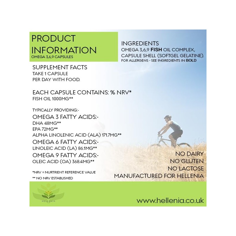 Omega 3,6 & 9 Complex | 1000mg - 90 Softgel