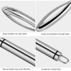 GZLCEU Fish Scaler 304 Stainless Steel Fish Scale Remover, Professional