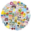 100 Pcs Cute Stickers for Girls, Vsco Aesthetic Vinyl Stickers