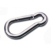 (Qty 2) Steel Snap Link Hooks 3/8" - 10 MM