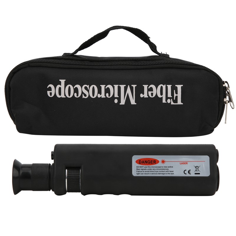 Handheld Fiber Optical Microscope End Face Detector Magnifying Glass Diagnostic