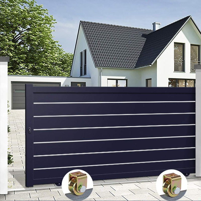 Skelang V Groove Caster 1.25 inches, Sliding Gate Wheel, Rigid