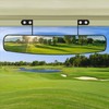 BETOOLL 16.5" Wide Rear View Convex Golf Cart Mirror for