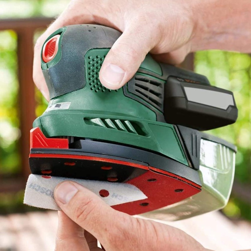 Pack of 72 Sandpaper Triangle Sanders, 90 x 90 x