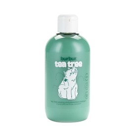 BURBUR - Champú Tea Tree, Shampoo para Mascotas 400ML Shampoo Vegano para Perros y Gatos  Todas las Razas  Todo Tipo de Pelaje  Preventivo  Relajante 