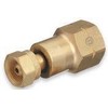 Western Enterprises 324 Brass Cylinder Adaptors, from CGA-200 "MC" Acetylene