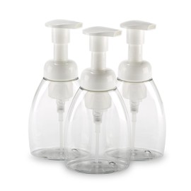 Parker Eight Foaming Hand Soap Dispenser (3 pk) Soap Foam Dispenser (8.5 oz) - Foaming Soap Dispenser BPA Free Refillable and Eco Friendly