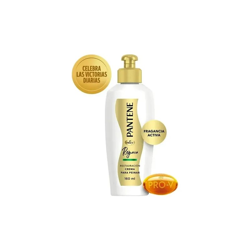 Crema Peinar Pantene Pro Restauración 160
