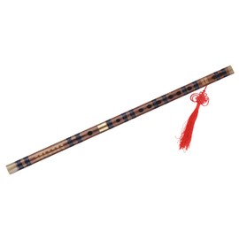 Pluggable Bitter Bamboo Flute Dizi Traditional Handmade Chinese Musical Woodwind Instrument Key of G Study Level Professional Performance BBZY