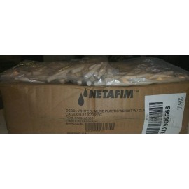 NETAFIM (200) NEW NETAFIM Slimline EZ Close Weights for Hanging Basket Assemblies