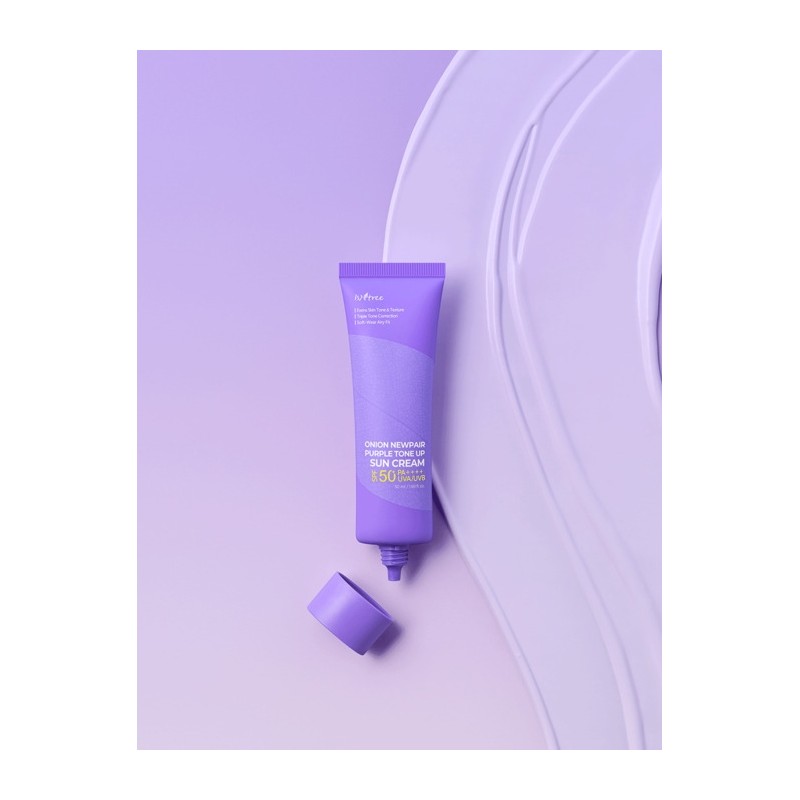 Onion New Fair Purple Tone-up Sun Cream 50ml (2ml gel
