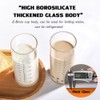 Graduated Glass Cup With High And Low Temperature Resistance,Measuring Cup,Breakfast