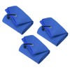 PATIKIL 16"x16" Tri-Fold Golf Towels, 3 Pack Waffle Pattern Towels