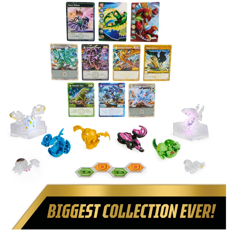 Bakugan Evolutions Genesis Collection Pack - 2 Light Up Action