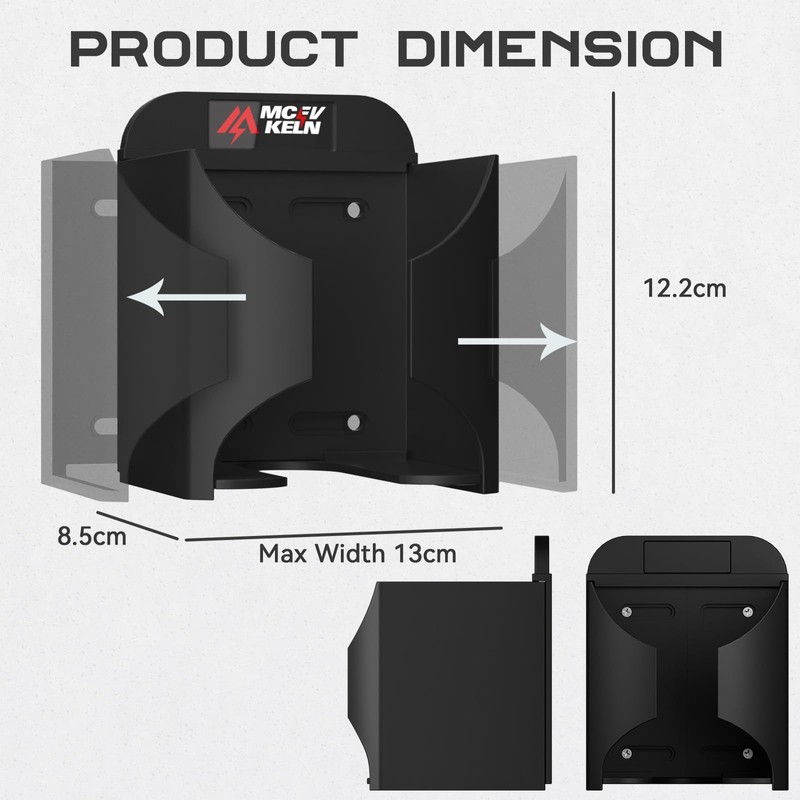 MCEVKELN EV Charger Box Holder, J1772 Holder Cable Organizer |