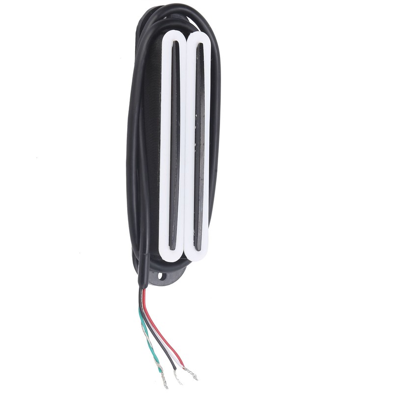 11K Dual Hot Rail Humbucker Pickup Ceramic Magnet ABS Electric