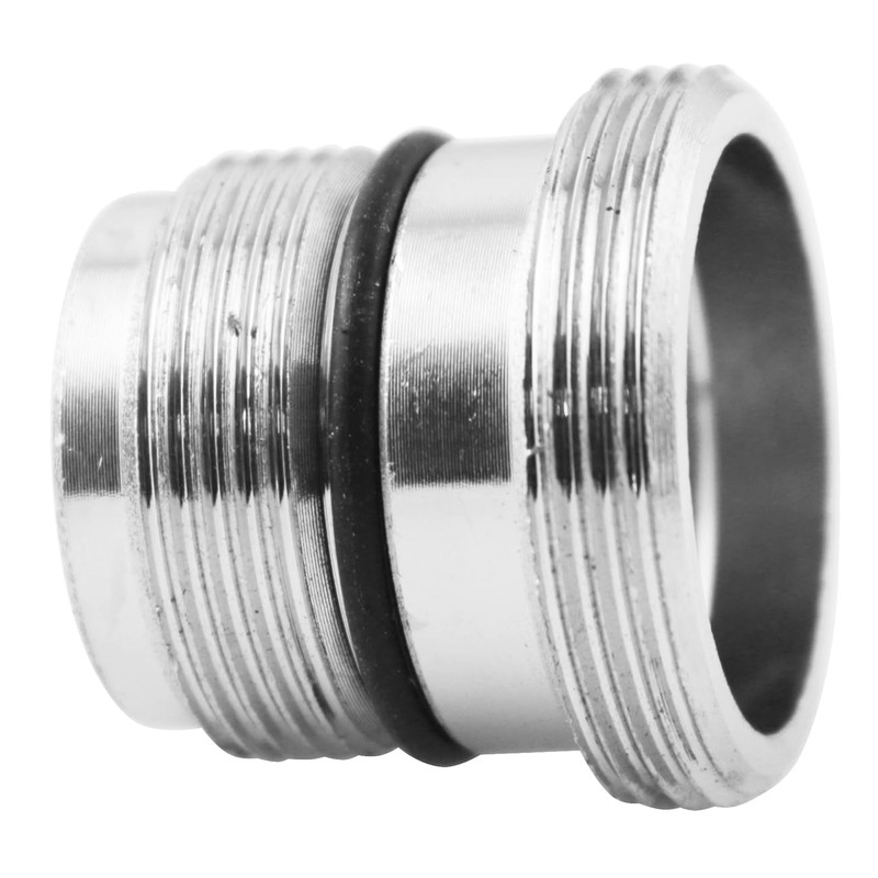 LQ Industrial M18.5-M22 Male Adapter Kitchen Bath Fixture Silver Copper