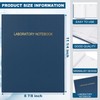 Yeplan Lab Notebook Laboratory Notebooks, 96 Pages, 8 7/8" x