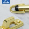 HOMOTEK 2 Pack Heavy Duty Door Stopper with Manual Hook,Door