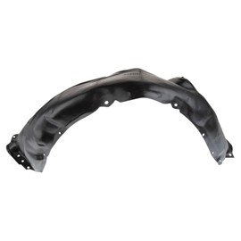 TRQ TRQ Front Left Inner Fender Liner Black Drivers Side Compatible with 2013-2018 Toyota Avalon TO1248177