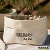 Huuraa Organizer Thailand my love Geschenk 3 Liter Medium Canvas